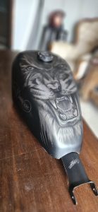 tigre in ferropaint